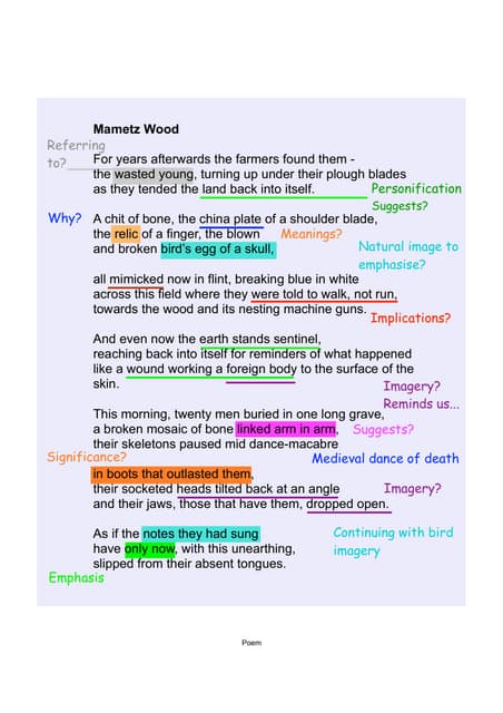 mametz wood poem essay mametz wood poem essay